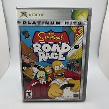 🎮Simpsons Road Rage (Microsoft Xbox, 2001) Complete CIB Tested and Working🎮