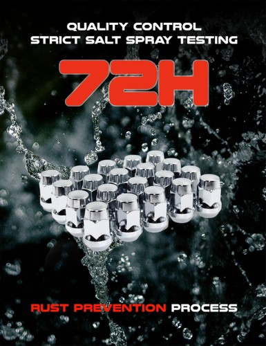 20 12x1.5 Chrome Acorn Lug Nuts for Lexus IS ES GS RC IS200 IS250 IS350 GS350 - Bild 8 von 8