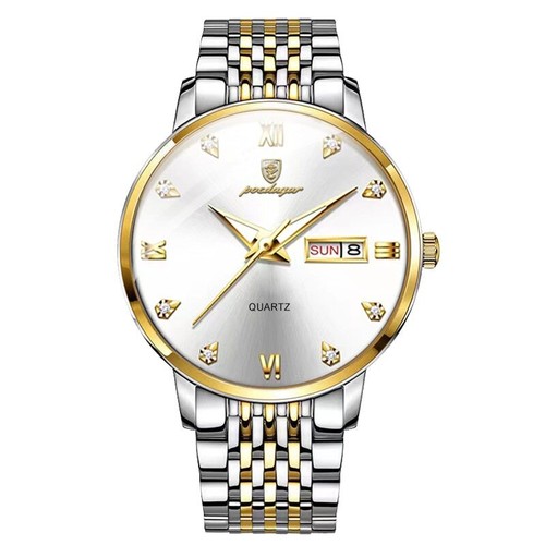 Men's Ultra Thin Watches Waterproof Watch Stainless Steel Men Watch Quartz Watch - Picture 9 of 13