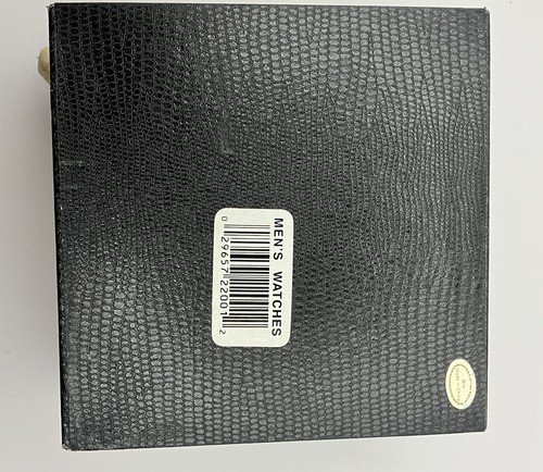 EMBASSY by GRUIN Taschenuhr. Goldkette mit Clip. Goldadler auf schwarzem Hintergrund - Bild 6 von 9