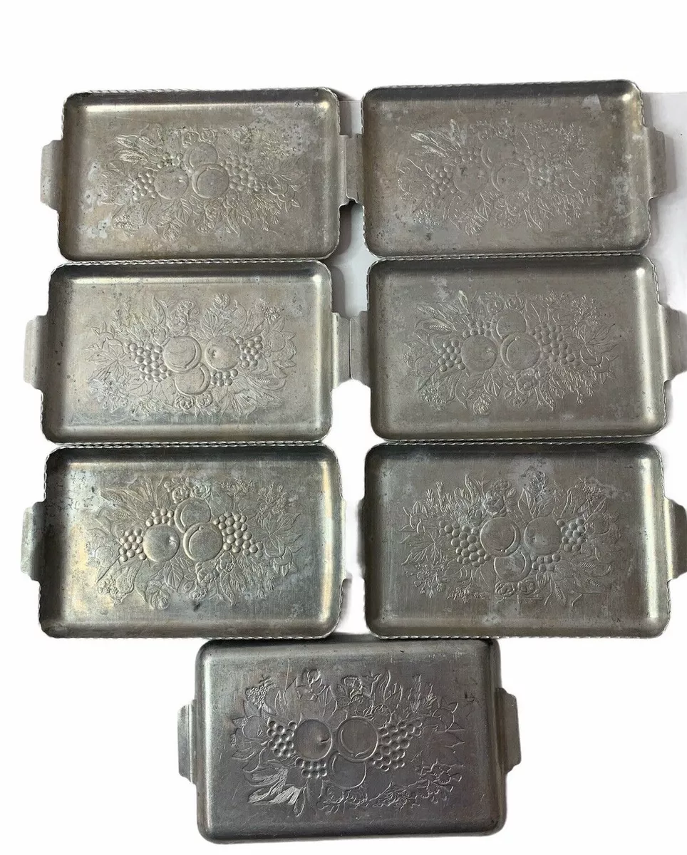 metal tray with a selection of hor dorves, different kinds of