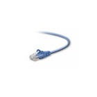 BELKIN CABLE PATCH NETWORK RJ45 CAT5E GOLD PLATED SNAGLESS 1M NEW A3L791B01MBLUS