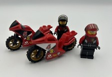 LEGO CITY: Racing Bike Transporter (60084) - Bikes & Minifigures Only Lot