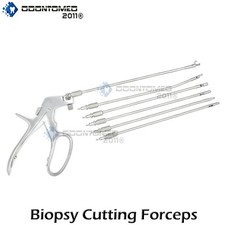 Biopsy Cutting Forceps Set With 6 Shaft & Universal Handle LP-042