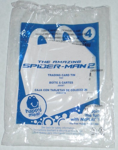 ERSTAUNLICHE SPIDER-MAN FILMKARTE & SPIELZEUG ~ SIGNIERT STAN LEE ~ 2014 ~ COA ~ McDONALDS PROMOS - Bild 5 von 8