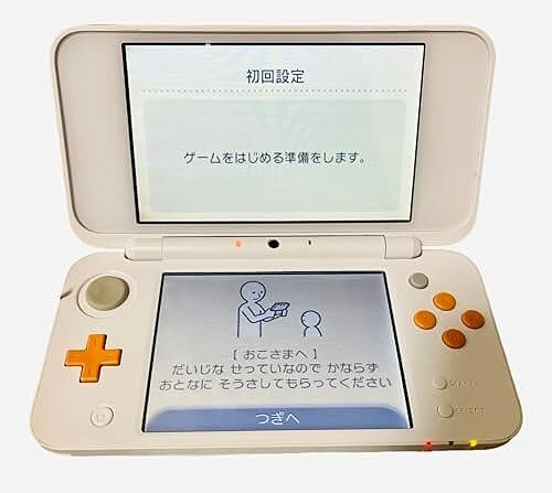 Nueva Consola Nintendo 2DS XL Blanca Naranja Japonesa Usada Directa de Japón JP - Imagen 5 de 17