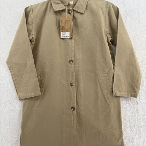 The Simple Folk Trench Dune 8/9Y Kids Coat Tan Beige Elegance Classic Neutral