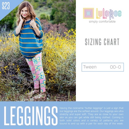 Tween LuLaRoe Leggings Solid Black Fits Kids 12 or 00 NWT Free Shipping - Picture 6 of 6