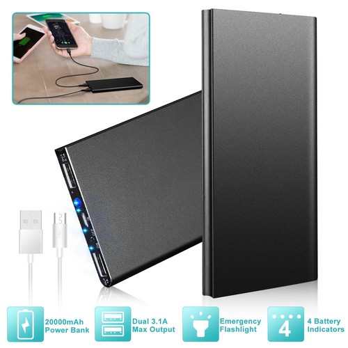 20000mAh Charger 5V/2.1A For Heated Jacket Vest Battery Pack phone Power Bank - Picture 4 of 51