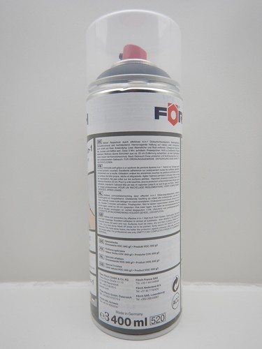 4 in 1 RAL 9005 SCHWARZ DICKSCHICHTLACK LACK SPRAY SPRAYDOSE 400ML  - Bild 2 von 3