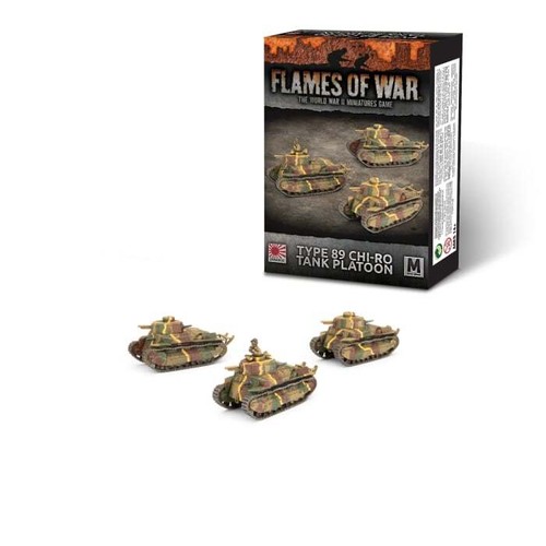 Flames of War Type 89 Chi-Ro Tank Platoon (x3) - Picture 3 of 5