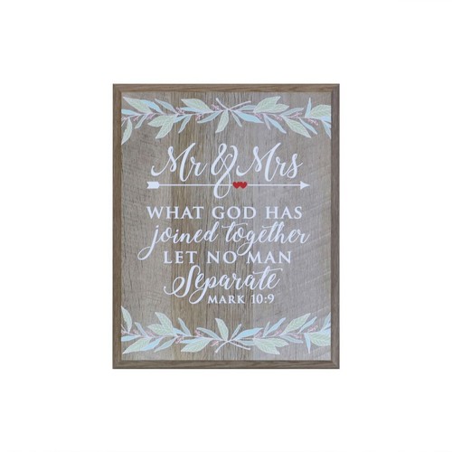 Wall Hanging Home Decor Decorative Plaque Inspirational 12x15 - Picture 3 of 24