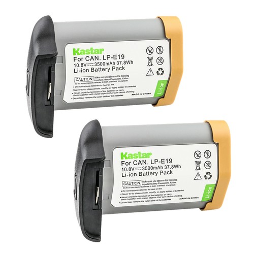 Kastar Fully Decoded LP-E19 Battery for Canon EOS-1DX Mark 2/3, 1D X Mark III - Picture 5 of 7