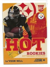 2013 Panini Score Le'Veon Bell Hot Rookies Rookie Card