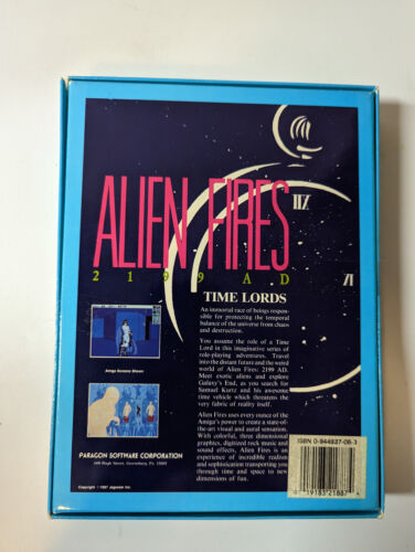 Alien Fires 2199 AD - IBM PC/kompatibel 5,25"" & 3,5"" Festplatten - Paragon, 1987 - Bild 2 von 10