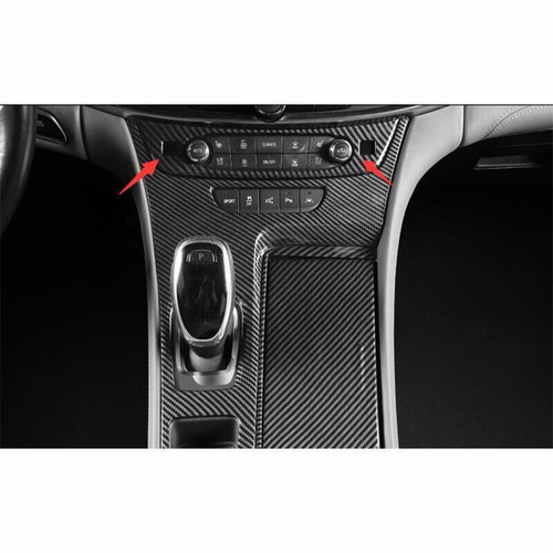 For Buick Lacrosse 2016-2019 Console AC Switch Control Panel Trim Carbon Fiber - Bild 3 von 5