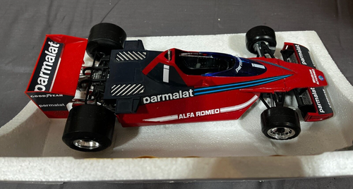 Vintage Burago Italy 1:14 Scale Alfa Romeo Parmalat Grand-Prix 1 Model Car GREAT - Picture 7 of 9