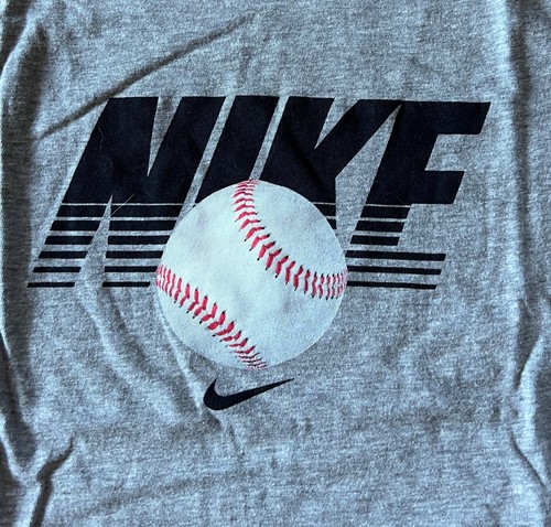 NWT Nike Boys YLG Gray/Red/Black/White BASEBALL Dri-Fit Shorts Set Large - Picture 3 of 5