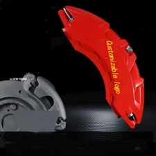 Red 4Pcs Front & Rear Caliper Covers Fit Cadillac Escalade/ XTS /Platinum/ CT4