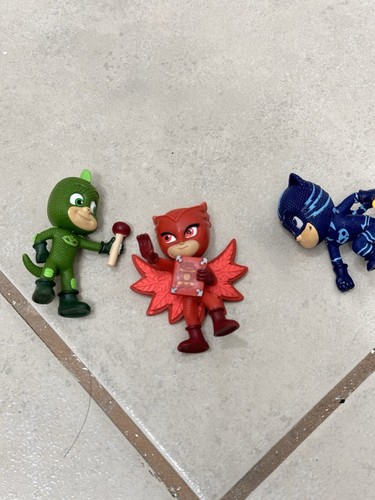 PJ Masks Personaggi da Collezione Set 3 Pezzi Potere della Montagna Misteriosa - Foto 2 di 5