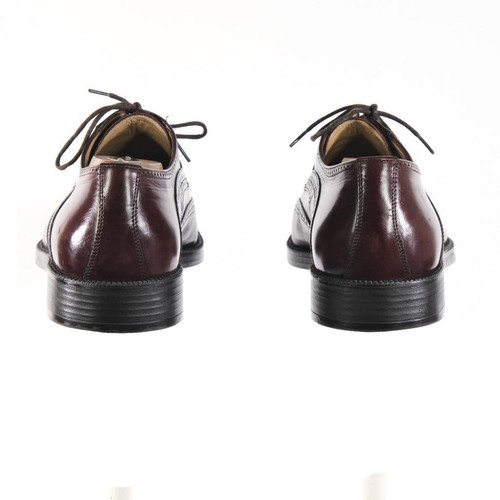 Johnston & Murphy Cellini Oxford elegante Schuhe Budapester Brogue Gr. 8,5 m Altbestand - Bild 6 von 7