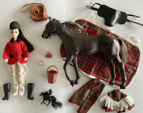 Topper Dawn Angie W HTF “Tally Ho” - Palitoy - Pippa Doll Horse & Riding Outfit - Picture 2 of 7