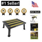 Foldable & Portable Aluminum Step Stool for RVs - Non-Slip, Easy to Carry Design