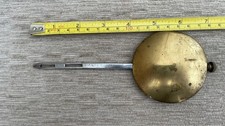 Fusee clock pendulum, 7 1/4" long