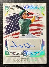2025 Boys Of Summer Baseball Jacob Wilson Auto RC Gold SSP 9/10 Athletics 💎💎💎