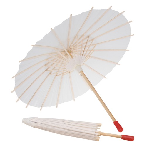 2 Stück Kinder Tanzschirm Braut Japanischer Papierschirm Regenschirme