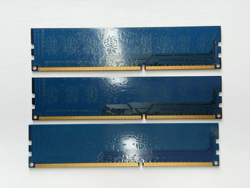 Kingston 12GB (3x4GB) 1Rx8 PC3-12800U K531R8-ETB Desktop Memory RAM Lot of 3 - Image 2 of 2