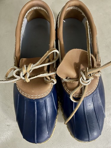 Vintage LL Bean Short Duck Boot Mocassins Womens US Size 8 M USA Made 175067 - Picture 2 of 8