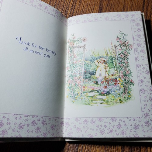 Sunny Thoughts Kathleen Bernetich 1990 Illustrated Holly Hobbie Carlton - Picture 8 of 8
