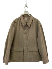 H73# C.P. Company Tan Jacket Size XL - XXL Men’s Vintage Coat Made in Italy