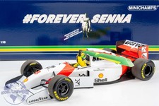 Minichamps - 1:18 McLaren Ford MP4/8 Sebastian Vettel - Ayrton Senna Imola Tr...