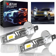 LED Headlight Bulbs, 6000K, 80W per pair , 16000LM, 12V, Plug Play