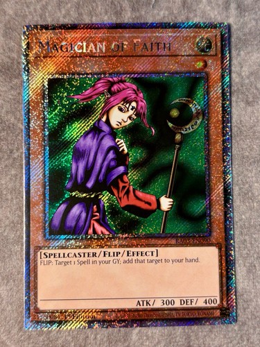 Magier des Glaubens (Platin Secret Rare) RA03-DE090 Quarter Century Bonanza 1st