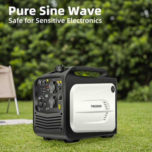 TrekGen 3.5KW Max Inverter Generator Pure Sine Wave Portable Camping Home Backup - Picture 17 of 24