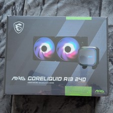 MSI MAG Coreliquid A13 240 Liquid CPU Cooler Black ARGB Gen2 Fans