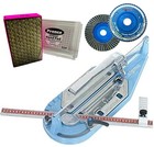 SIGMA 2G Tile Cutter + Diamond Flap Disc & Diamond Hand Pad SHIPS FAST FROM USA