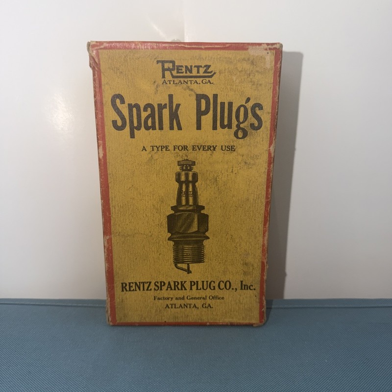 Vintage Rentz Spark Plug !!!BOX ONLY!!!