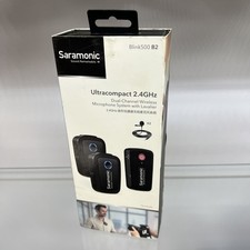 Saramonic Blink 500 B2 Ultracompact 2-Person Wireless Mic System With Lavaliers