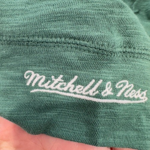 NWT Mitchell & Ness MLB Oakland Athletics Long Sleeve Crewneck T-Shirt Green 3XL - Picture 5 of 5