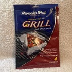 Reynolds Wrap Extra Heavy Duty Foil Grill and Oven Bags 4 in pack Sealed NOS