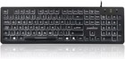 Perixx PERIBOARD-317 kabelgebundene USB-Tastatur – Full-Size QWERTY, [Backlit]*