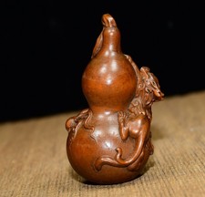 Collect Small Leaf Boxwood Pixiu Gourd Handle Pieces