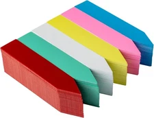 360 Pcs 4 inch Plastic Plant Nursery Garden Labels 6 Colors Pot Marker Garden St