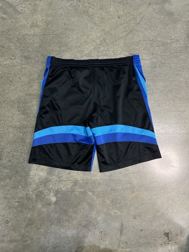 Nike Dri-FIT Shorts Herren M mittelblau schwarz Strick Hybrid Trainingsshort - Bild 8 von 9