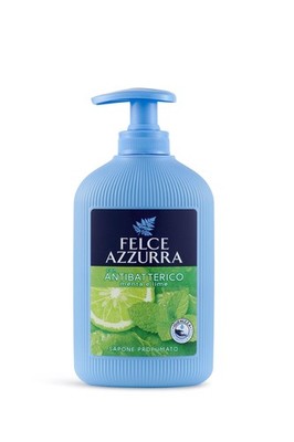 Flüssigseife Mint & Lime  mit antibakterieller Wirkung  Seifenspender mit her...