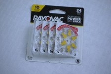 Rayovac Size 10 Hearing Aid Batteries 24 Pack